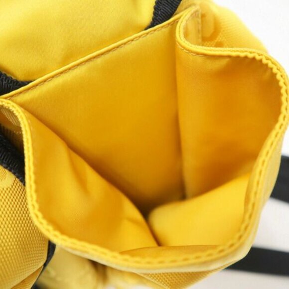 Gucci Off the Grid Backpack Yellow Black Nylon Leather Yellow main image 9